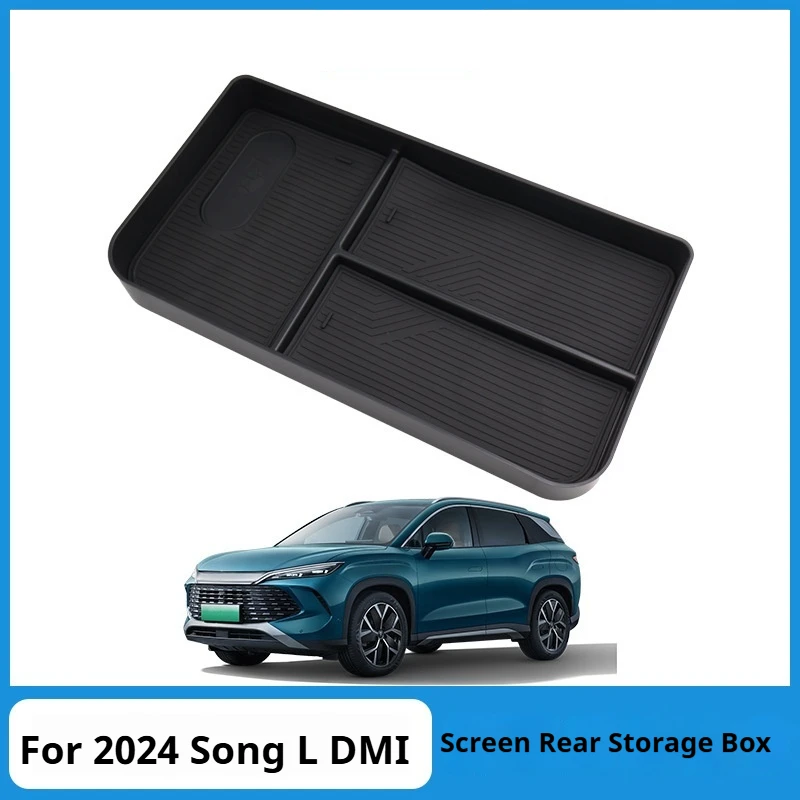 For 2024 BYD Song L DMI screen rear storage box central control storage box car interior supplies