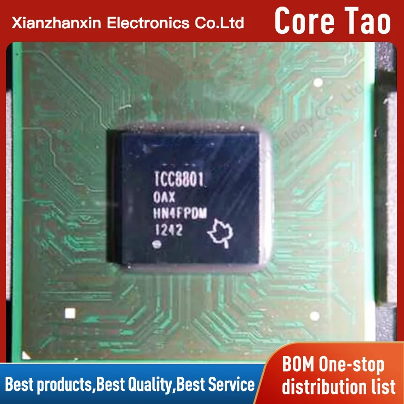 1PCS/LOT TCC8801 TCC8801-OAX  BGA Automotive navigator vulnerable chip in stock