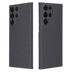 Carbon Fiber Case for Samsung Galaxy S26 Ultra Shockproof Phone Shell Anti-fall Cover Aramid Fiber for Galaxy S22/23/24/25 Ultra