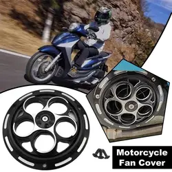 Aluminum Rotating Cooling Fan Cover For Vespa Sprint Primavera 150 2013-2021 Motorcycle CNC Engine Radiator Scooter Accessories