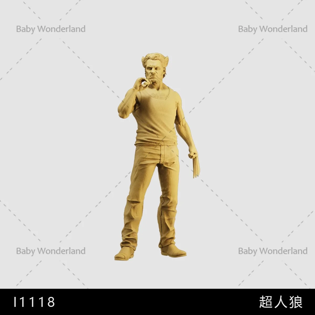 In Stock Unpainted Miniatures 1/64 1/43 1/35 Figure Male Brave Movie Character  Dolls Creative Photography Scene Prop