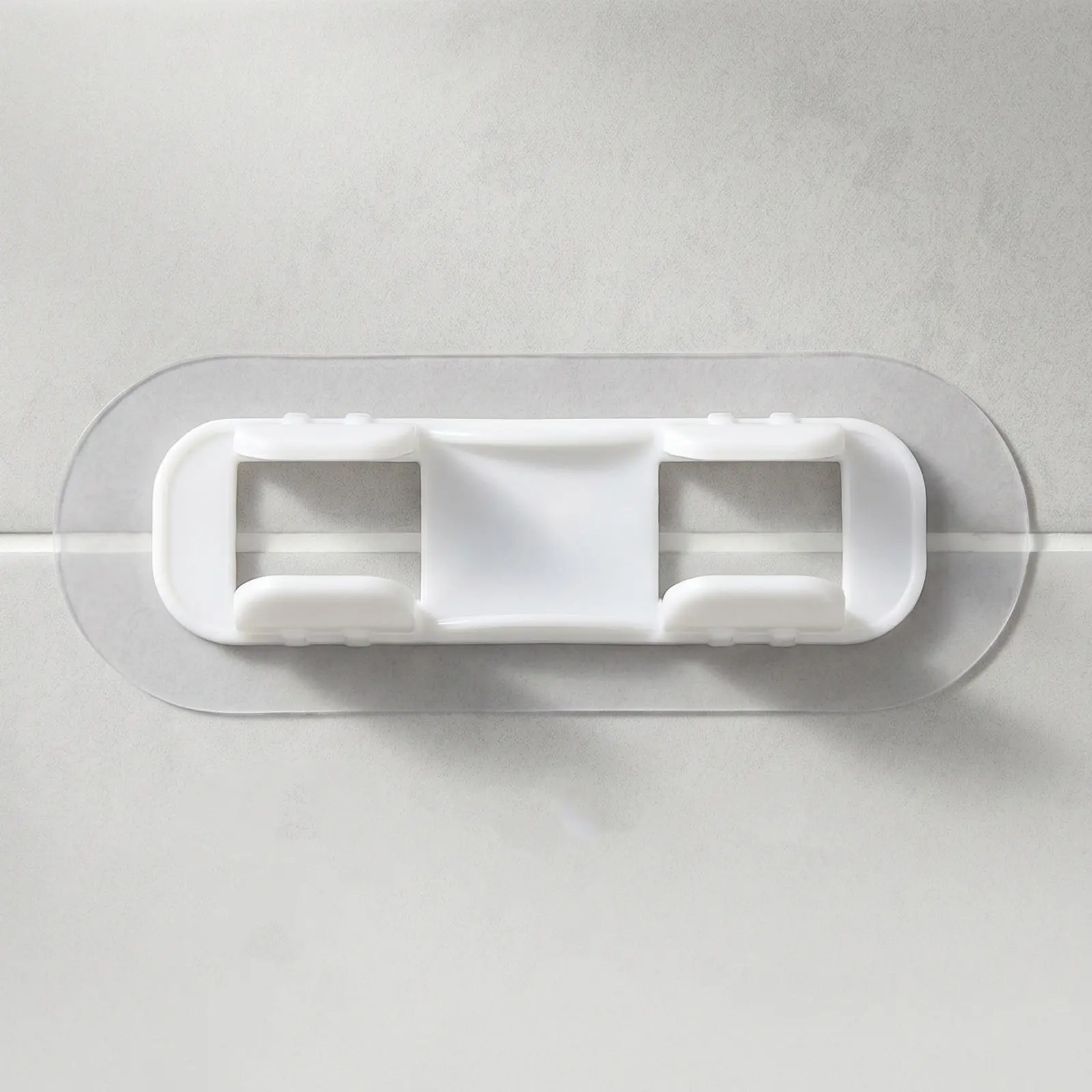 8Pcs PVC Pipe Retainer Clips Self Adhesive Washer Drain Hose Holders for Water Pipe Clamp Support Drainage Hose Management