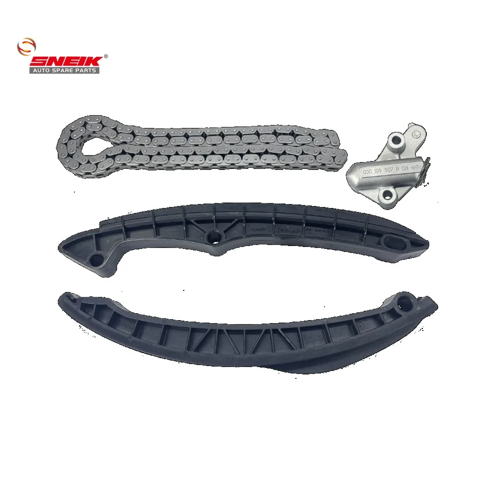 

Sneik Engine Timing Chain Kit For AUDI A3 VW Jetta Golf Tiguan 1.4TFSI 03C109158A 03C109469K 03C109469L 03C109469KJ CP-WCK064