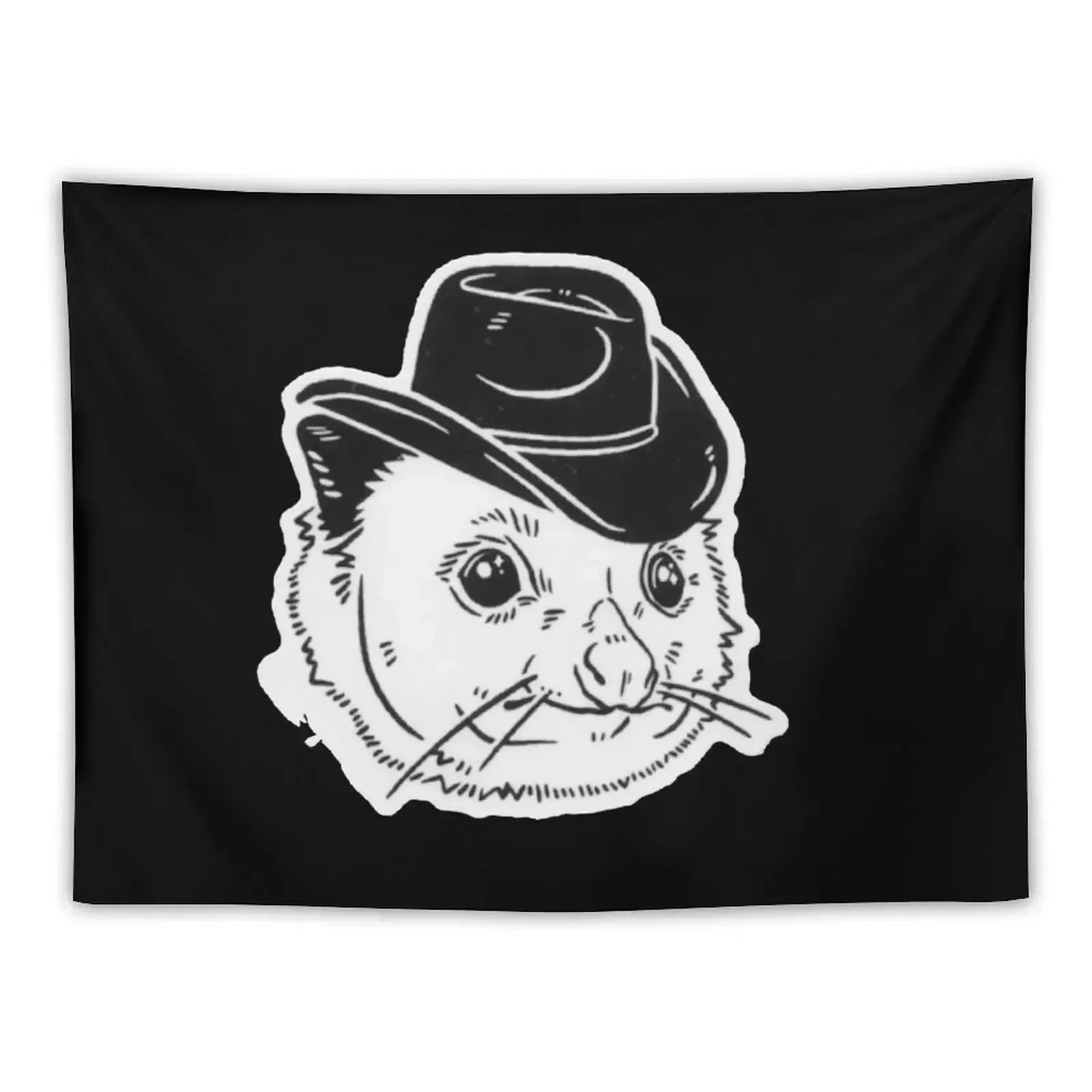 

Opossum Cowboy Tapestry For Bedroom Decorations For Your Bedroom Tapestry