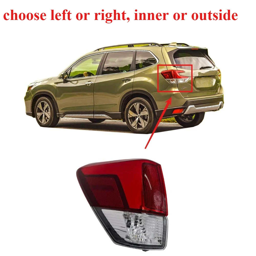 

1 Piece Tail Lamp for Subaru Forester 2019-2021 Rear Brake Signal Lights for Reversing Light Left or Right and Inner or Out