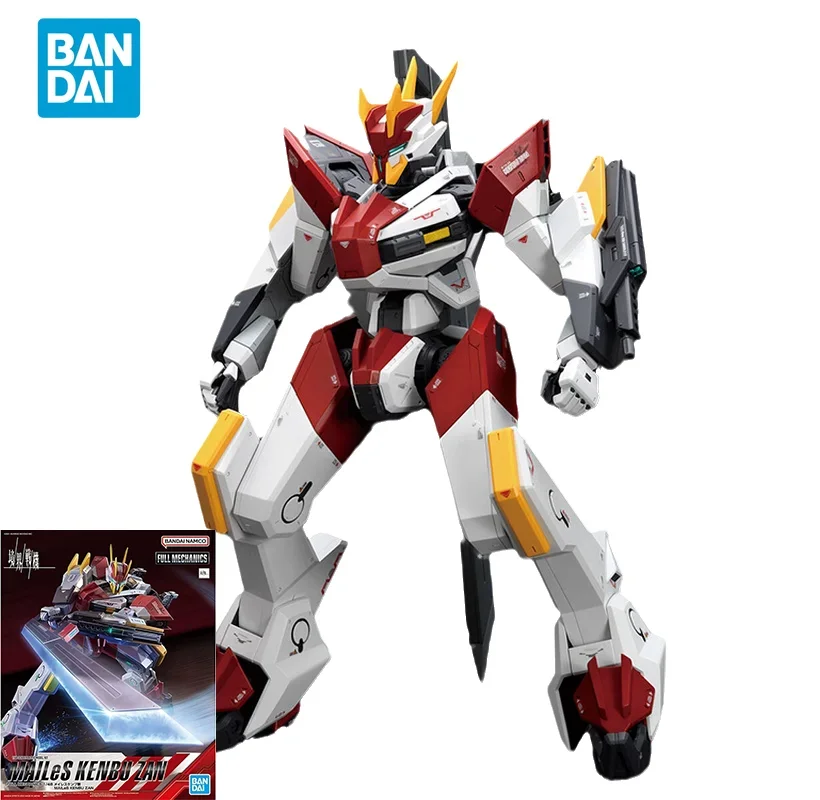 Bandai Original SUNRISE BEYOND Anime Model FULL MECHANICS 1/48 MAILeS KENBU ZAN Action Figure Assembly Model Toys Gifts for Kids