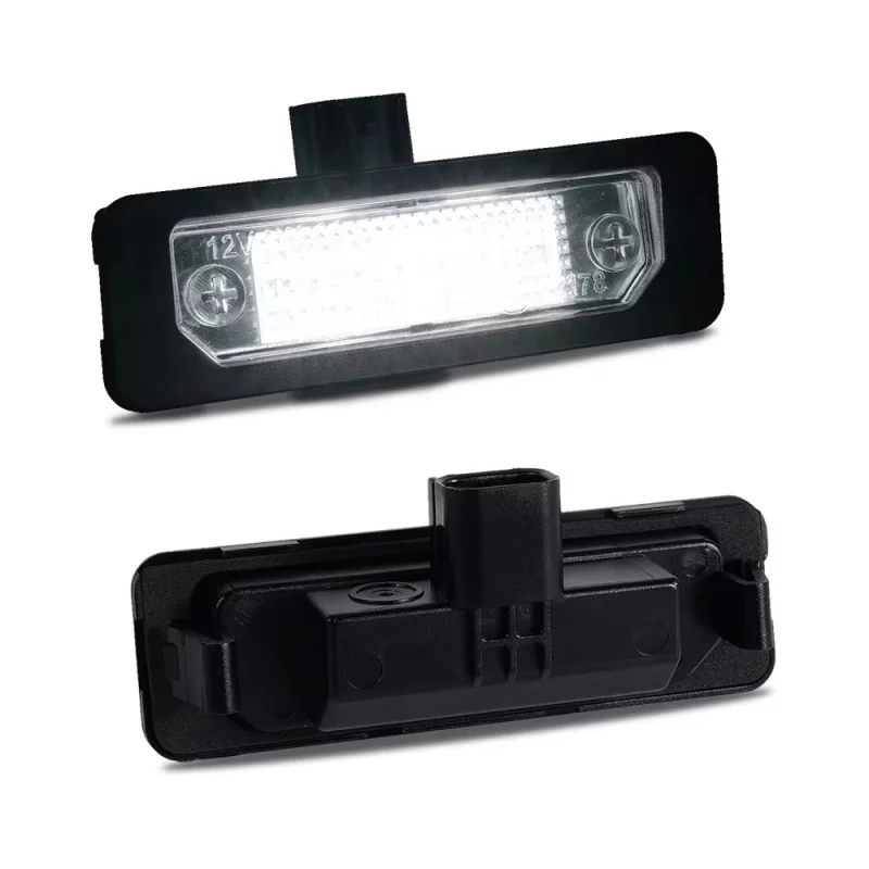 

For Ford Mustang Flex Focus Fusion Taurus Mercury Milan 2pcs White LED License Plate Light Car-Styling Number Lamps