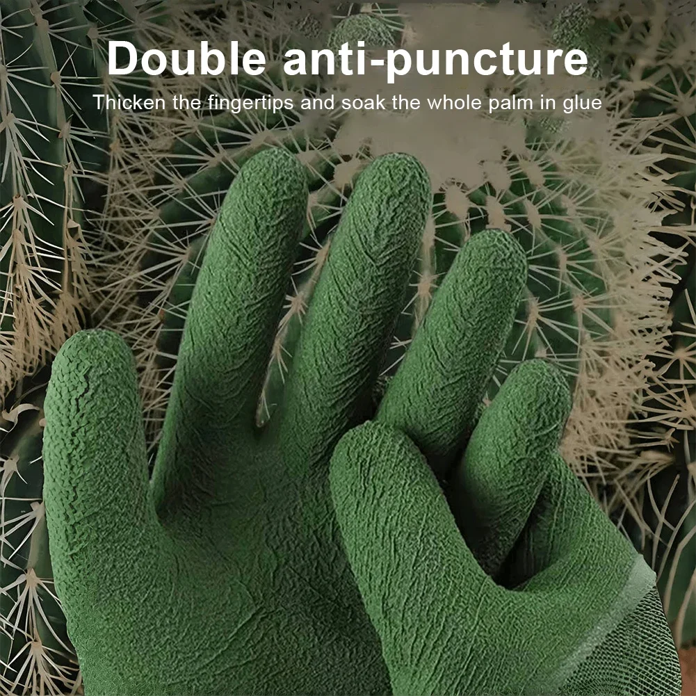 1/2 زوج من قفازات الحدائق المق - مراجعة Garden Gloves Thorn Proof وسعره