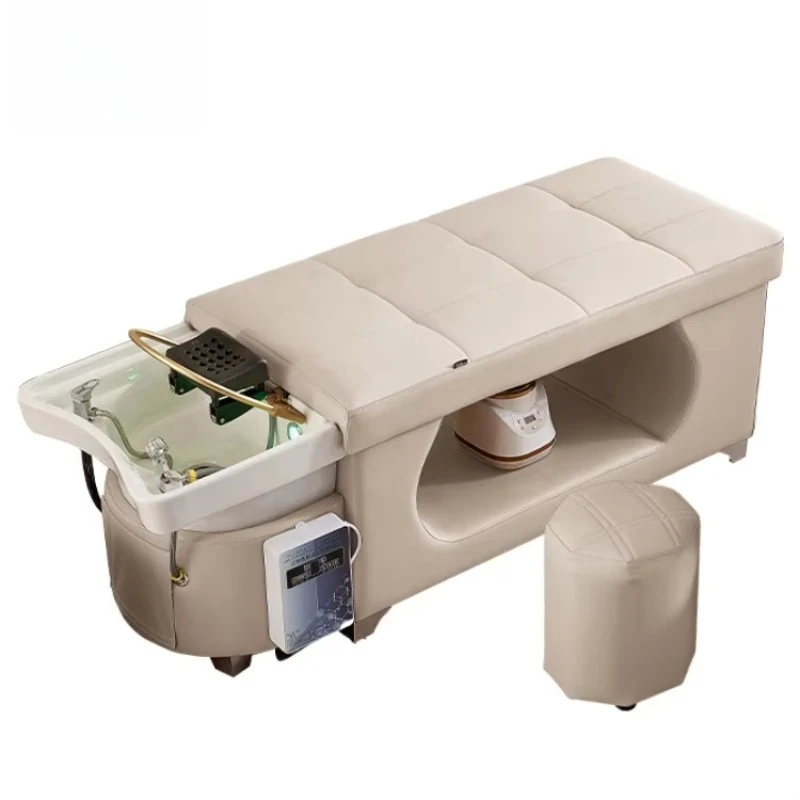 Custom Beauty Salon Hair Washing Basin Bed Thai Massage Head Spa Treatment Shampoo Bed