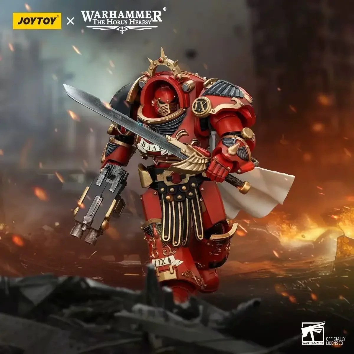 

JOYTOY Dark Source Horus Rebellion Holy Blood Angel Wearing Underworld Terminator Armor Consul Collectible Model