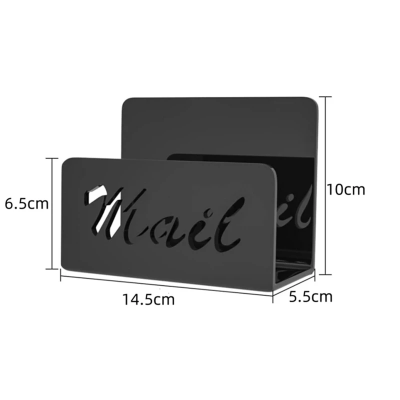 Mail Organizer Arbeits platte Mail Inhaber Acryl Mail Sortierer für Schreibtisch Umschlag Inhaber Brief Veranstalter für Büro Schule langlebig