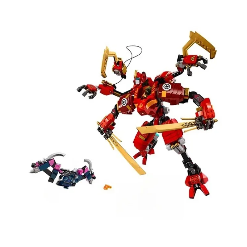 MOC Sets Creative Ninja Mecha Series Building Blocks Climbers Mecha robot Model children's DIY collection holiday gifts 71812