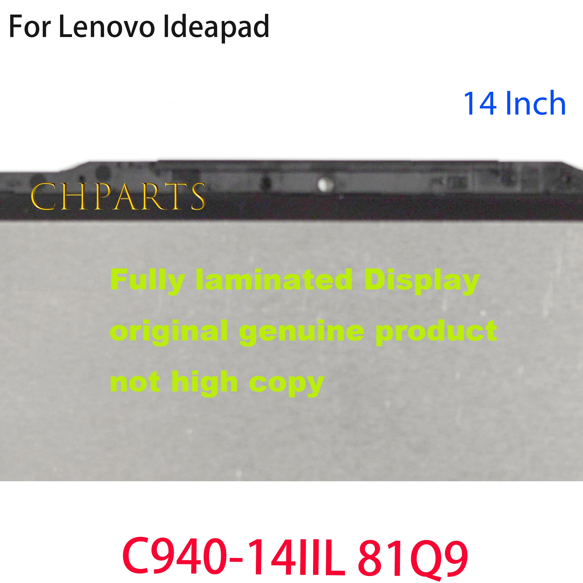 Imagem -03 - para Lenovo Yoga C94014 C940-14iil 81q9 Montagem da Tela Lcd de Toque 5d10s39596 5d10s39595 Substituição do Painel Exibição