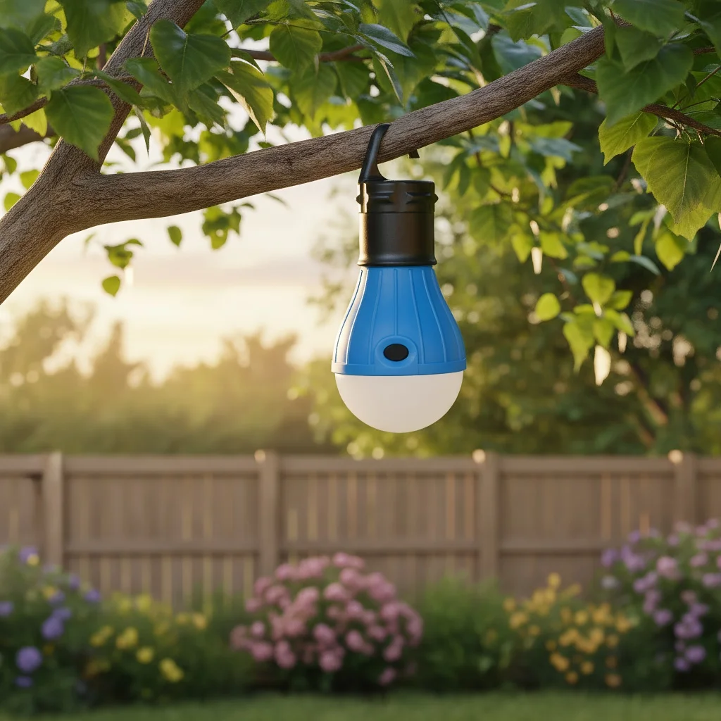 

Водонепроницаемый светодиодный фонарь для кемпинга: уличный подвесной светильник H с ночной аварийной функцией для палаток