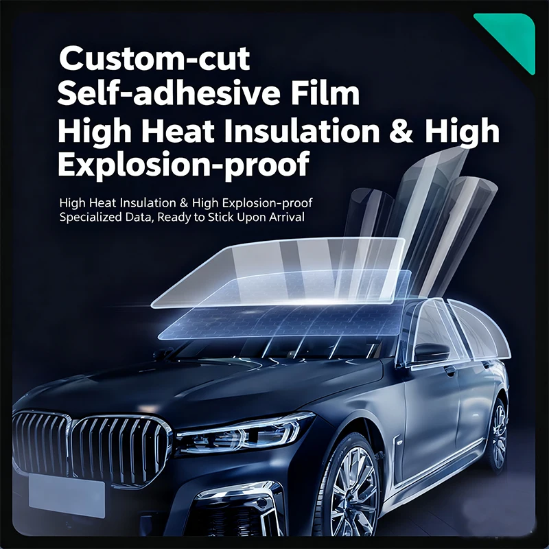 

Автомобильная пленка без разрезов, взрывозащищенная пленка, УФ-защитная пленка от солнца, отрезная пленка для окон автомобиля, стеклянная изоляционная пленка