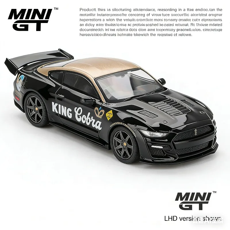 

MINI GT 1:64 Ford Mustang Shelby # Масштабная модель автомобиля 1130 GT 500 из сплава, коллекционная игрушка для мальчиков, подарок на праздник, предмет декора.