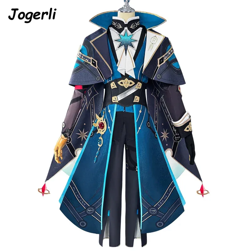 

Jogerli Honkai: Star Rail Anaxagoras Cosplay Costumes Role-playing Man Uniform Halloween Shoes Wig Suitc;6,r'8;p'