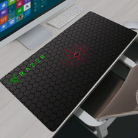 Razer Hexagon Mouse Pad Anime Gaming Accessories XXL Carpet Gamer PC Computer Keyboard Desk Mat Mausepad Office Gifts Mouse Pads