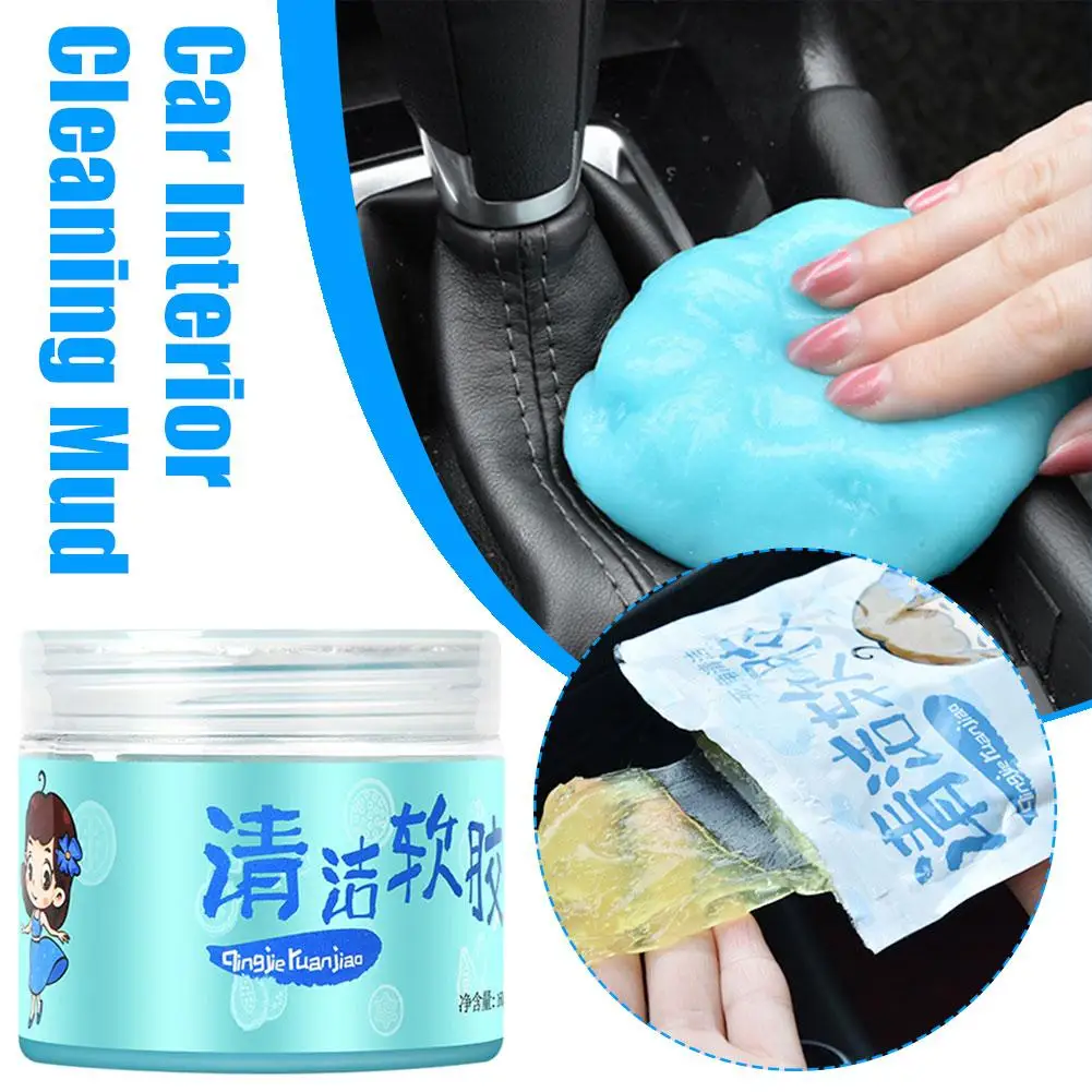 

70/160g Car Cleaning L Car Detail Tool Cleaning L Reusable Putty Clean Keyboard Clean Cleaner Notebook Interior N3z3