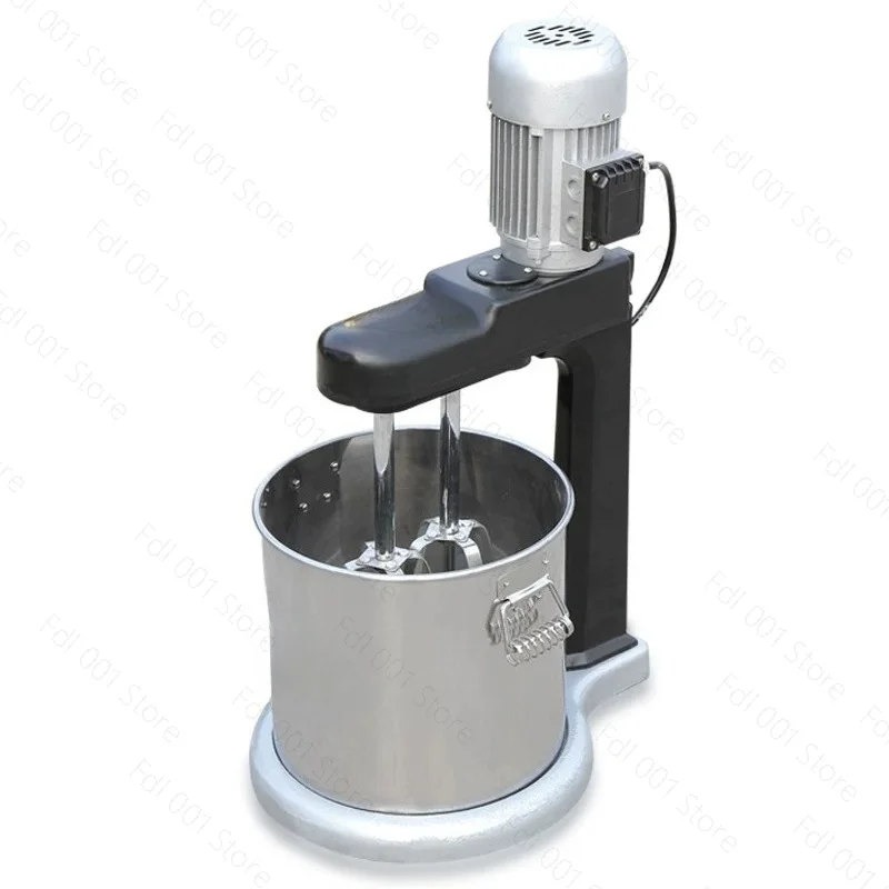 15L Commercial Electric Egg Beater Mixer Stainless Steel Dual Head Baker