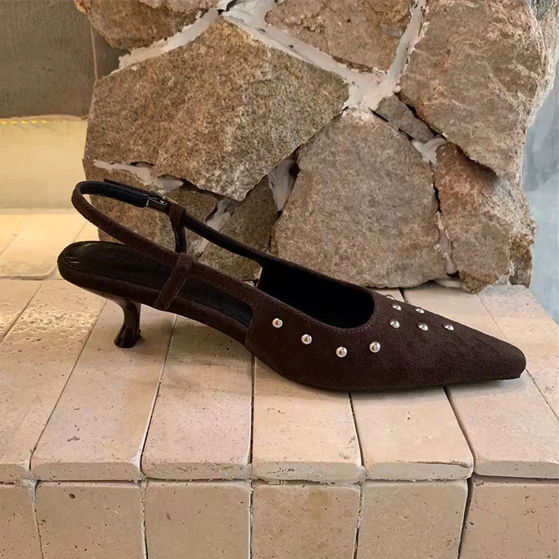 

Роскошные женские босоножки на каблуке. Женская модная обувь на каблуке. Новинка 2026. Туфли-лодочки. Элегантные тапочки. Вечернее платье. Шлепанцы Mujer Zapatos.