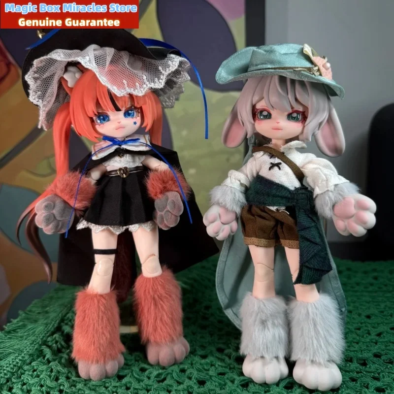 

Оригинальная коллекционная фигурка серии Moon MDJ Blind Box, подвижная кукла BJD, модный настольный декор, таинственная коробка, подарок на День святого Валентина