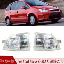 Car Rearview Mirror Turn Signal Light For Ford Focus C-MAX 2003-2012 2013 6M5Y 13B382 AA 6M5Y 13B381 AA Turn Signal Lamp Cover