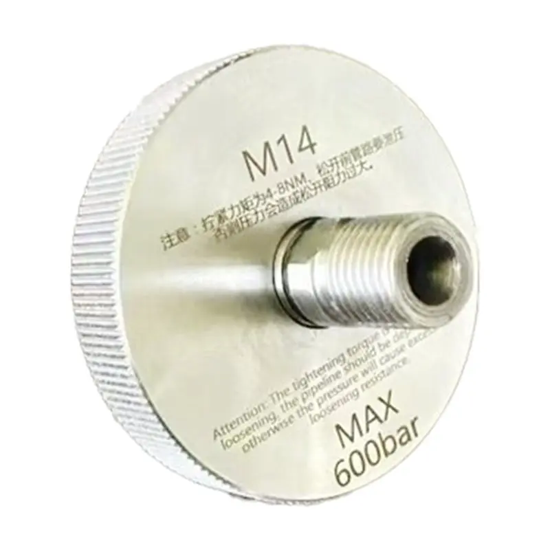 AEA6-600Bar Quick Connector For S60h S80h PS400A Diesel Injector Nozzle Tester MFI CRIN EUI Adaptor