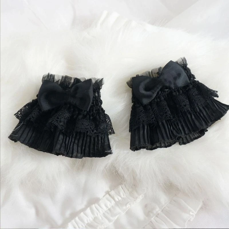 Dames trui mouwen pols mouwen uitgebreide polsmanchemen kanten mouwen y166