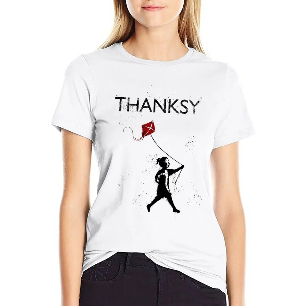 Fresh Thanksy Greeting Card For Sale T-shirt  Move Tees Novelty Geek Fitness