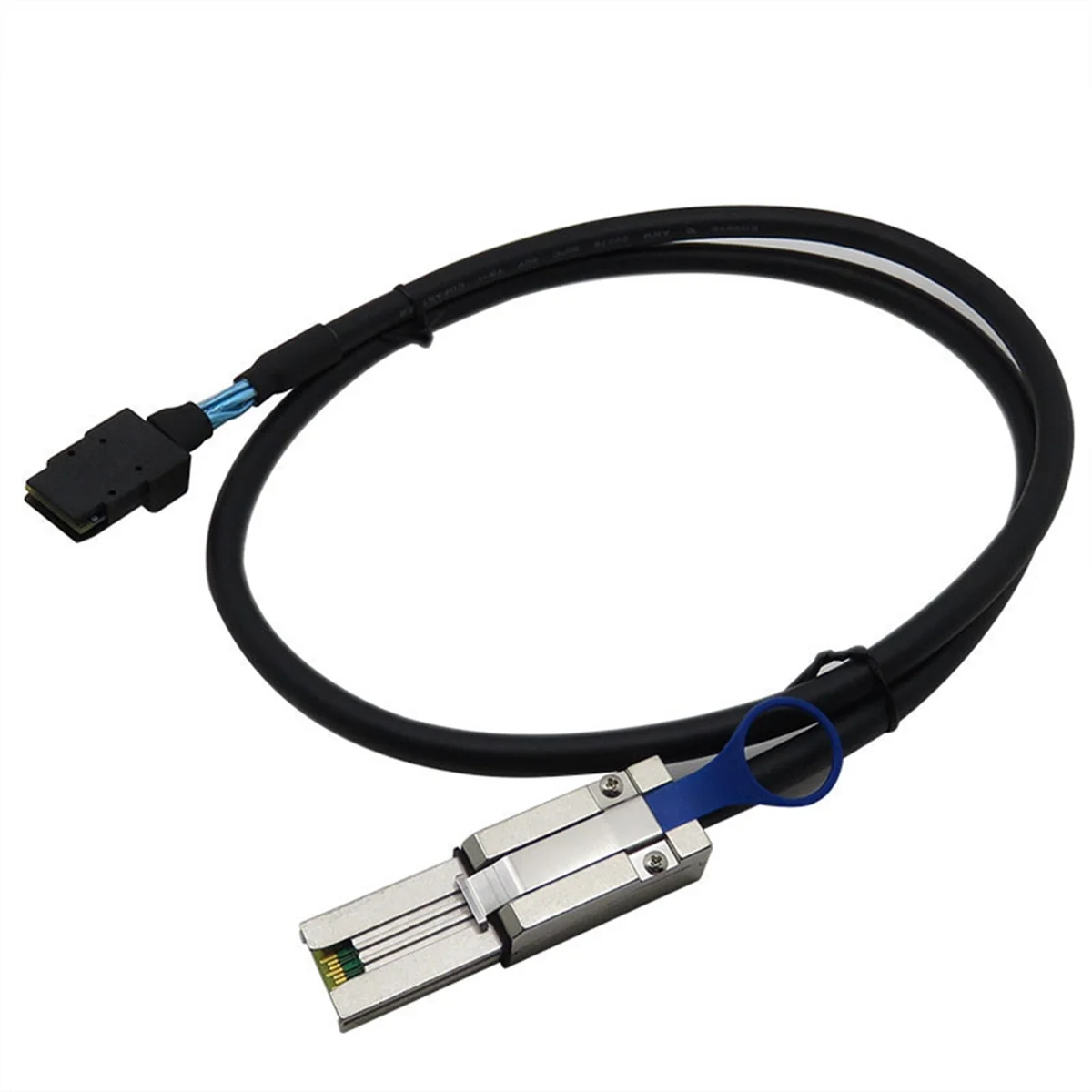 2025 New Best Quality Two Colors 1M Mini SAS 26P SFF-8088 to SFF-8087 36P Direct Attach Copper Cable Support 12Gb