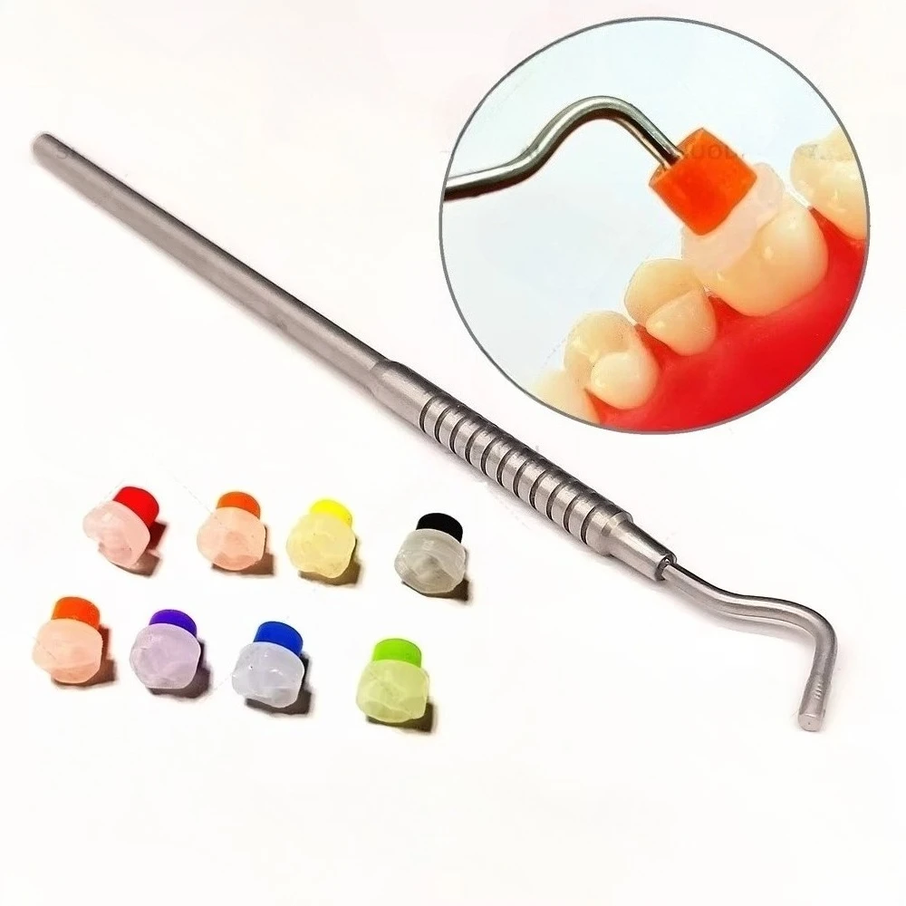 

E Lab Набор форм для эстетической печати с металлической ручкой Набор форм для печати Лабораторный триммер Шпатель с 8 формами для задних части