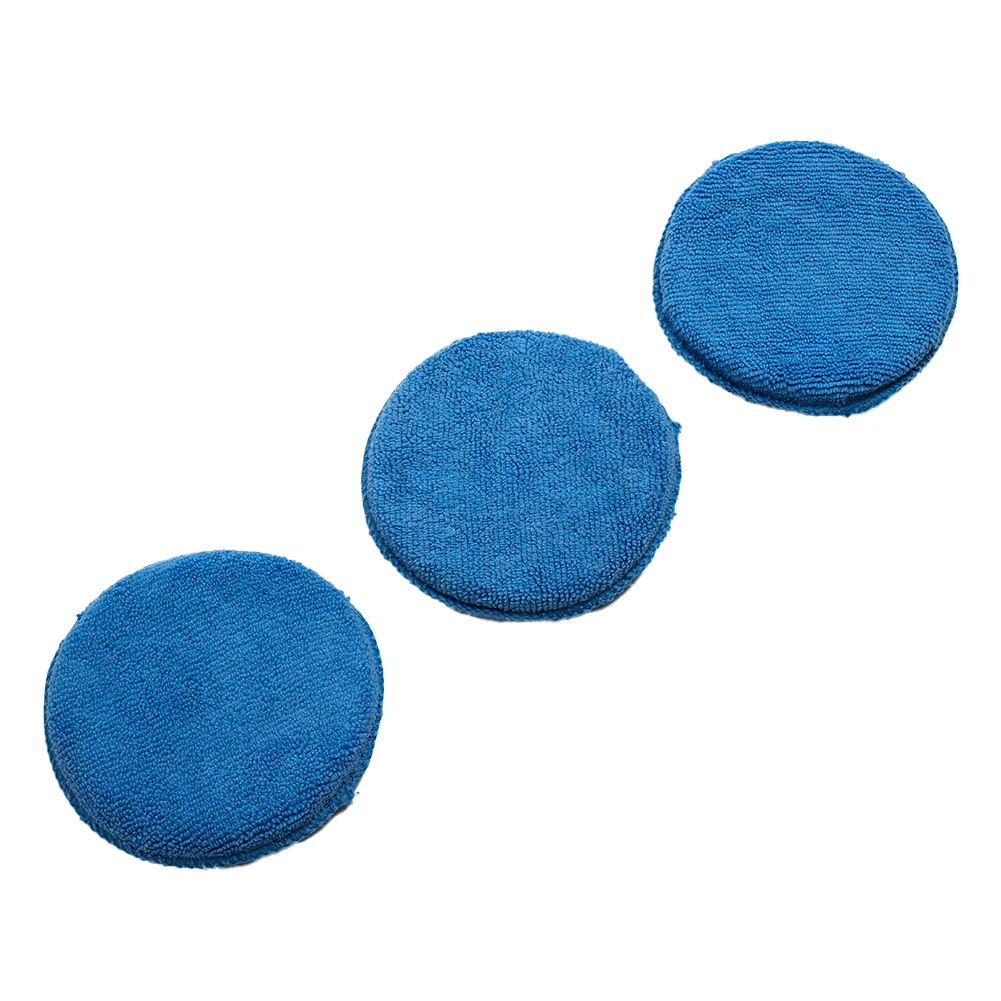 

10pcs 5 Inch 125mm Car Polishing Pads Wax Foam Sponge Microfiber Machine Waxing Polisher Cleaning Buffer For Clean Cars