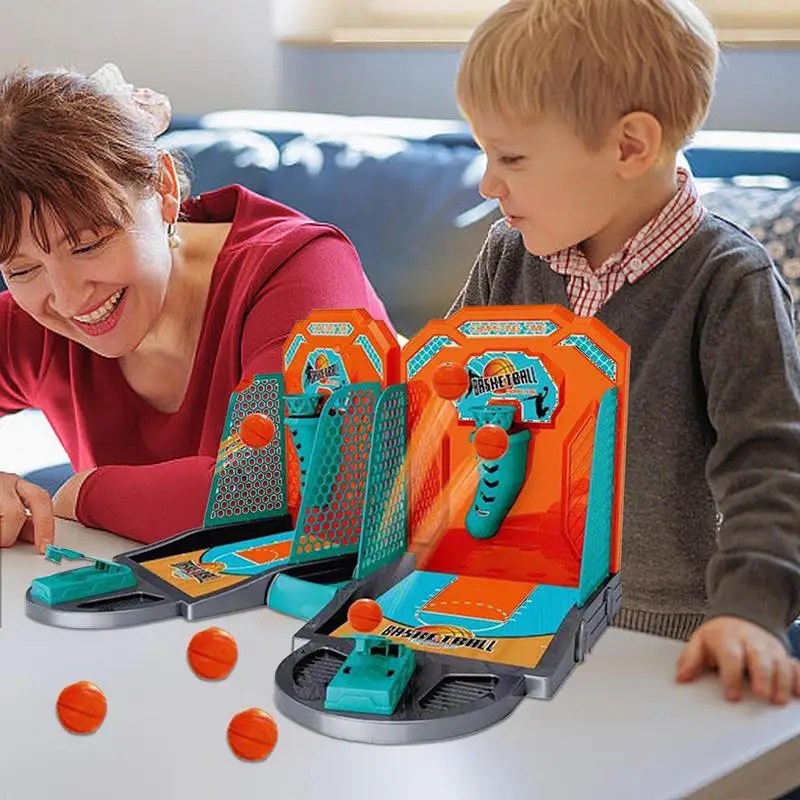 Jeu de basket-ball portable, jouets de bureau, ensemble de jouets de bureau