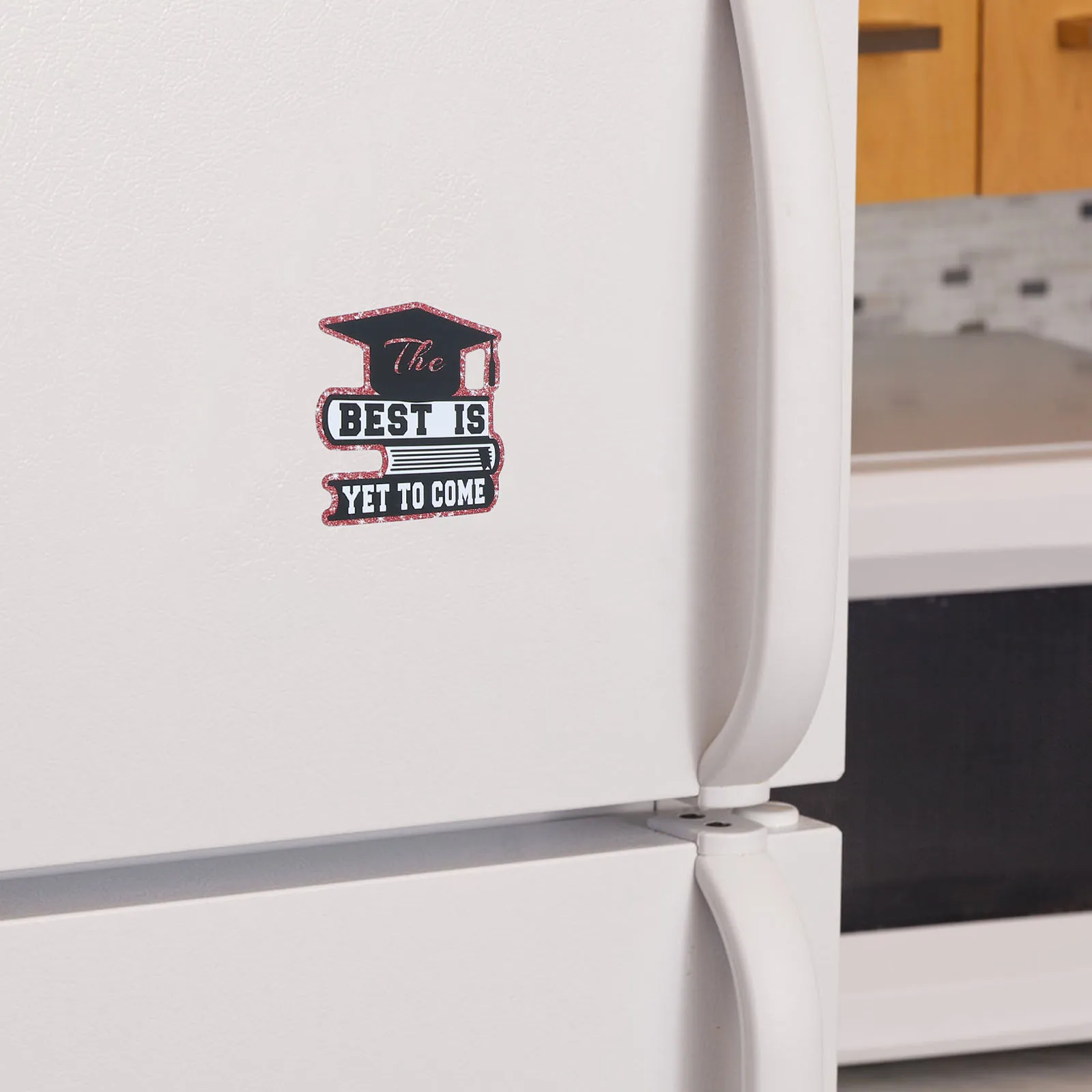 

1 set 1 Set Graduation Car Pvc Stickers Fridge Magnets Grad Decorations Graduation Party Signs Easy Apply Metal Surfaces
