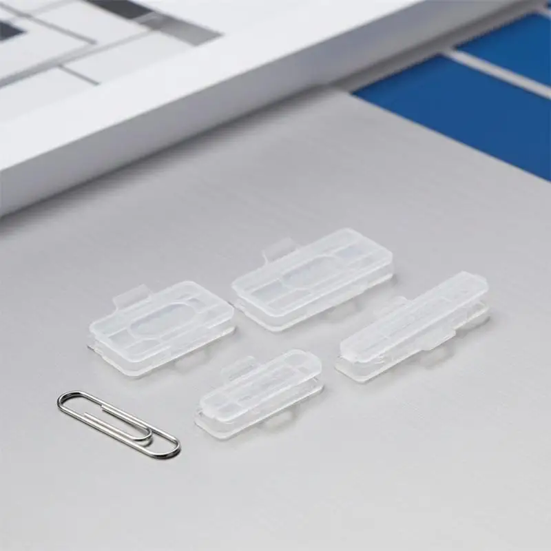 100pcs Cable Label Tag Box Plastic Cable Tie Marker Wire Sign Name Holder view 3