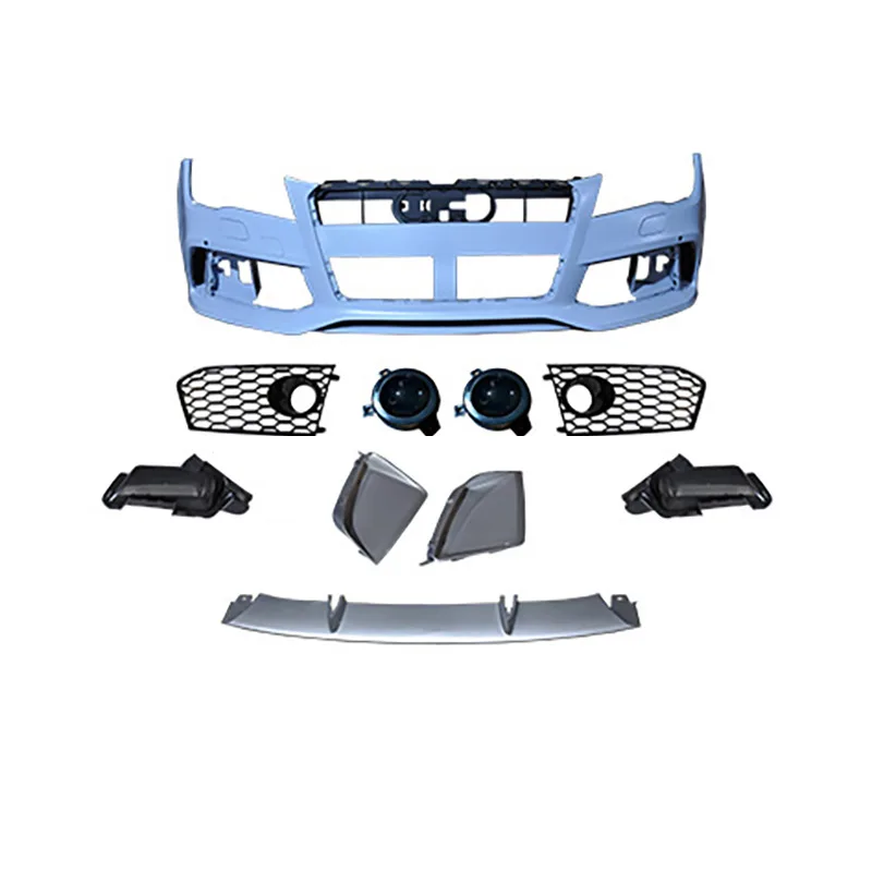 

For 11-15 Audi A7/S7 upgrade RS7 front bumper assembly grille rear spoiler upgrade accessories