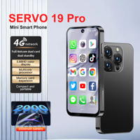 SERVO 19PRO Flagship Mini Smartphone Android12 System 4G Network 3GB+32GB Face Unlock GPS 3.88\