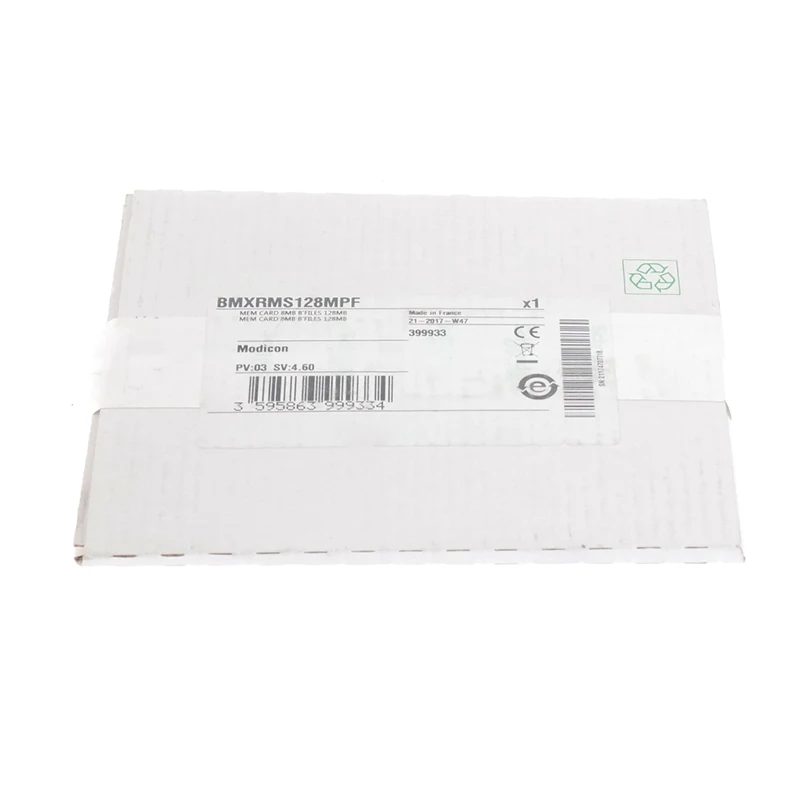 

Brand New Original BMXRMS128MPF Memory Card SD Flash Card 8MB + 128MB File Storage Space PLC Programmable Controller