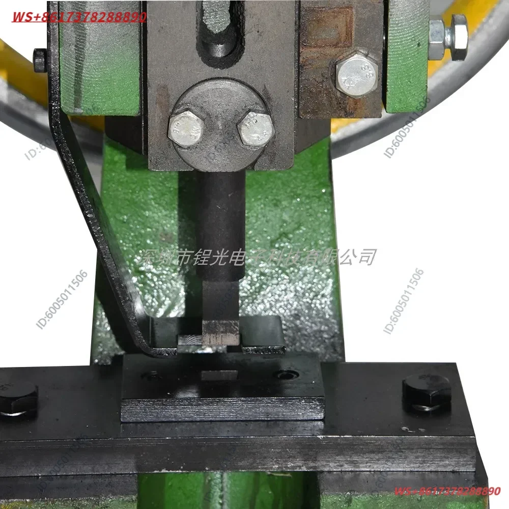 PCB circuit board metallographic real-life room sampling manual punch slicing die cutting tablet hole machine 100 pounds