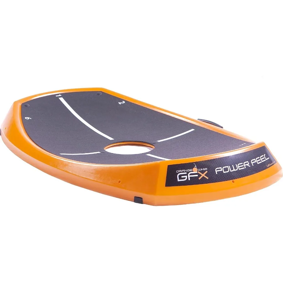 

Orange Whip Тренажер для баланса оранжевого пилинга для улучшения баланса в гольфе и фитнес-тренировок со встроенной резинкой f