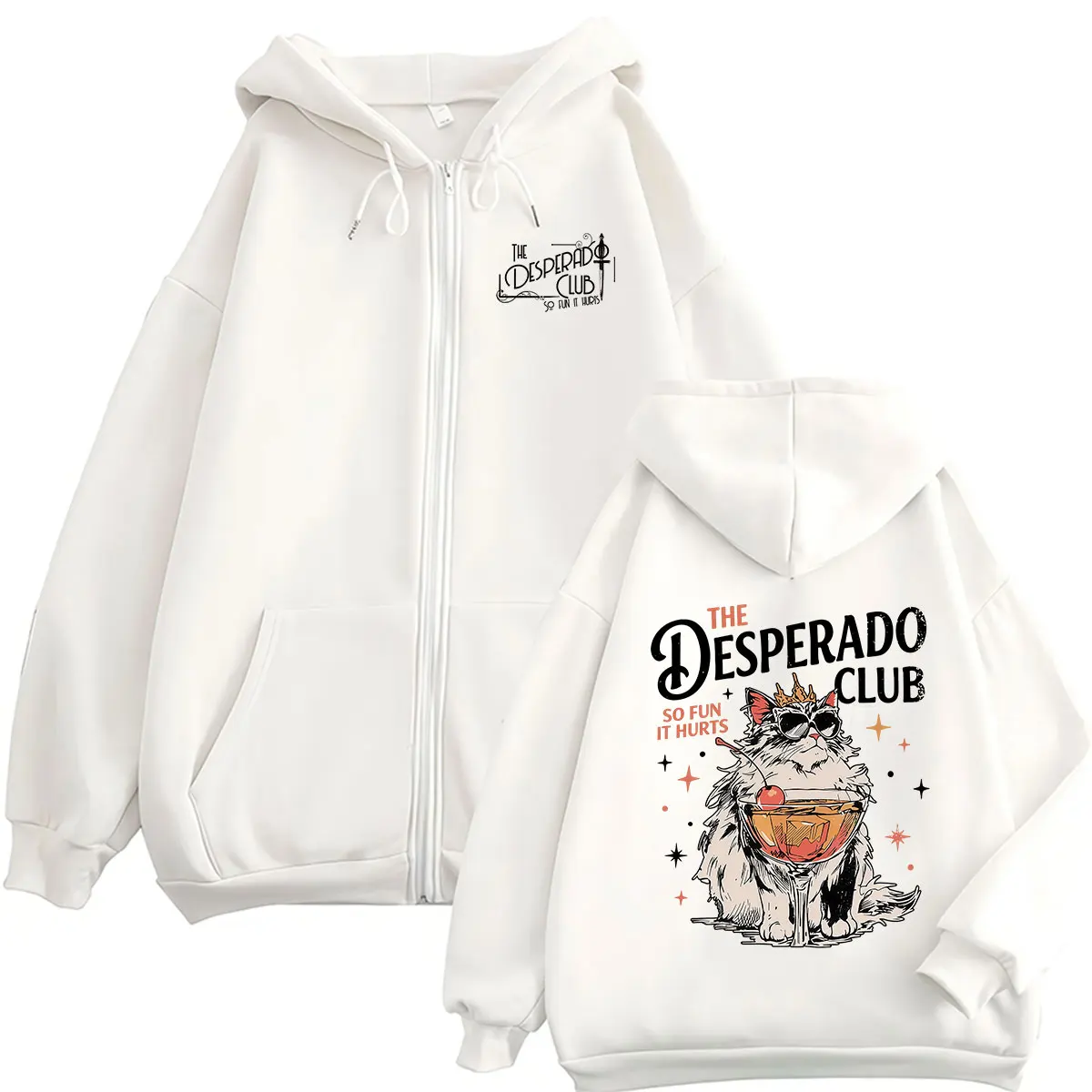 Game Dungeon Crawler Carl Princess Donut Zipper Hoodie Mama Needs A Night Off Cat Pullover Kleidung Sweatshirts Männer Frauen Mäntel – Detail 3