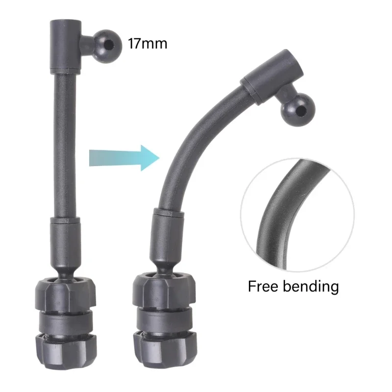360 Rotating L Shaped mm Ball Head Connectors For Extending Car Phone Mounts And Tablet Stands 896C