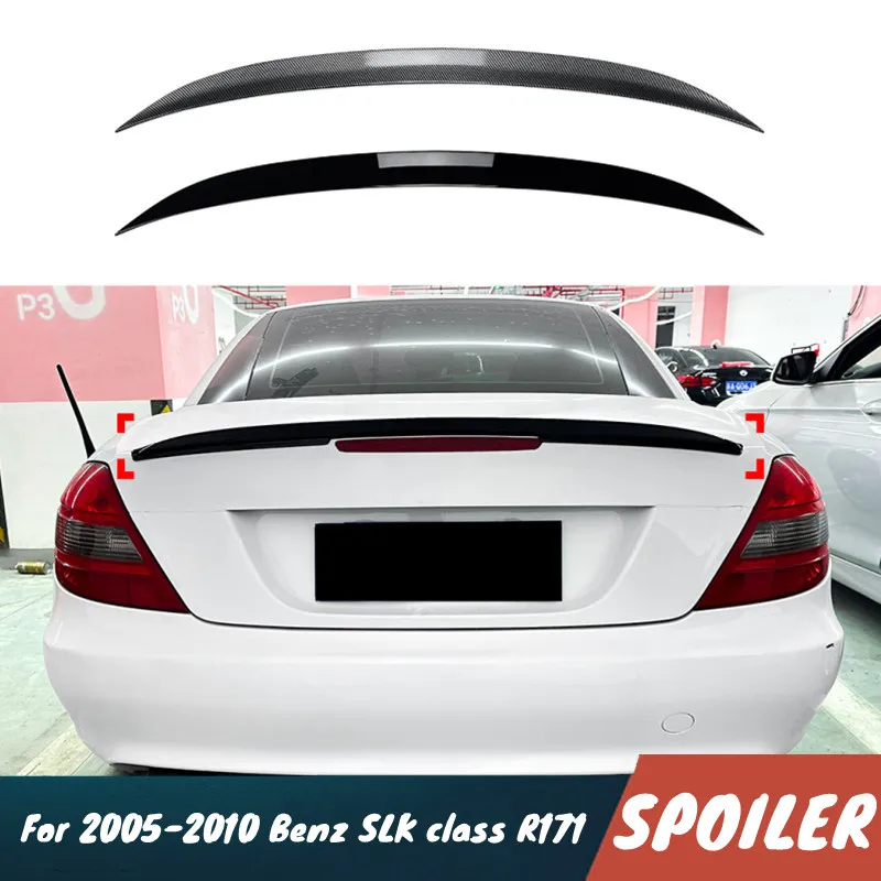

Для 2005-2010 Mercedes Benz SLK Class R171 PP MateriaI Автомобильная задняя крышка багажника Автомобильный спойлер Крылья Комплект кузова Тюнинговые аксессуары часть