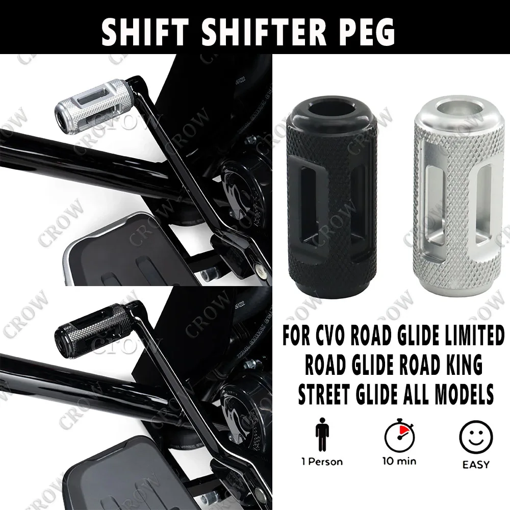 For CVO Road Glide Limited Road Glide Road King Street Glide All Models New Motorcycle Accessories Shift Shifter Peg