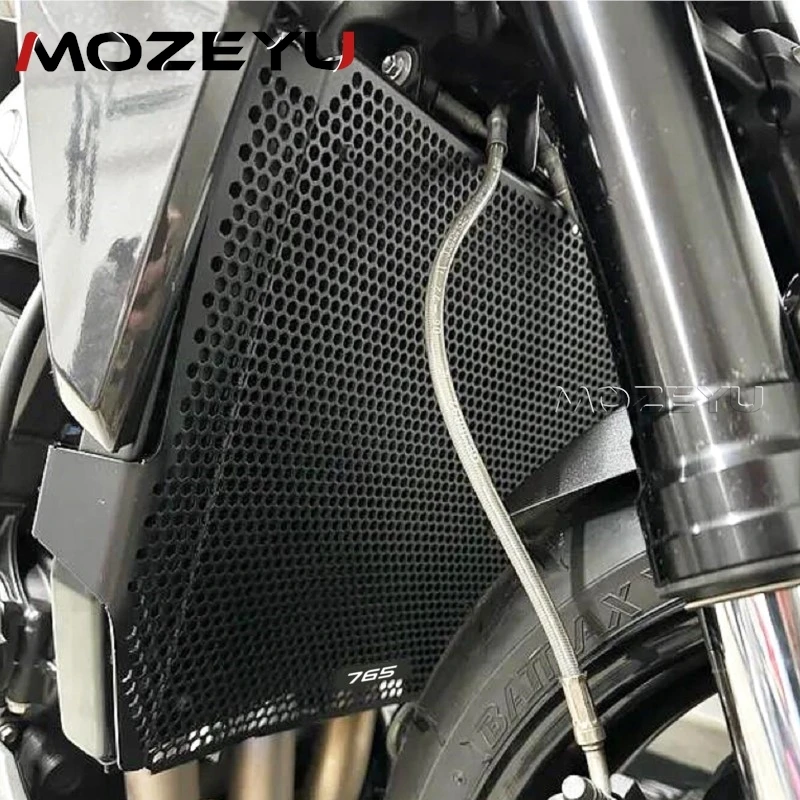 

2026 For Street Triple StreetTriple 765 R 765RS Moto2 Edition 2023 - 2025 Radiator Grille Guard Protector Motorcycle Accessories