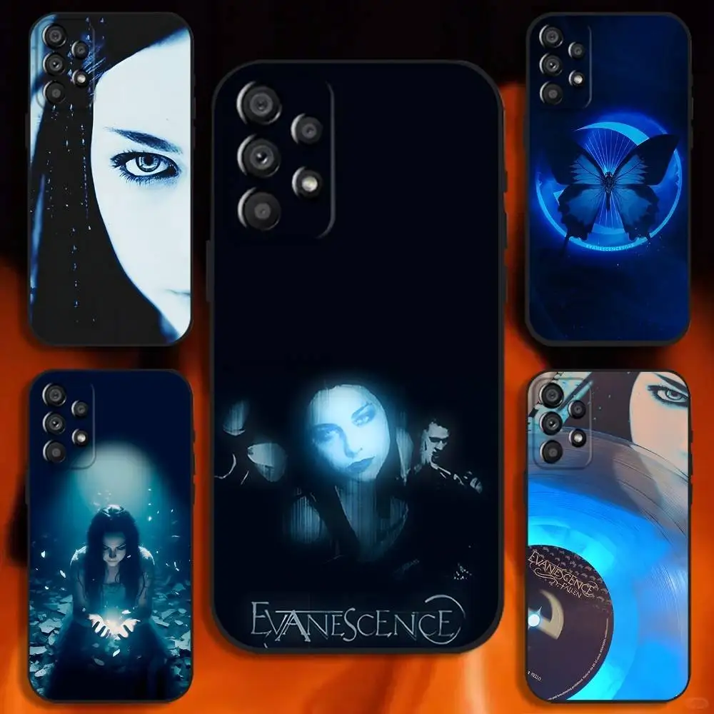 

Evanescence Amy Lee Phone Case For Samsung Galaxy A20,A21s,A22,A31,A32,A52,A53,A72,73,A80 Soft Black Cover