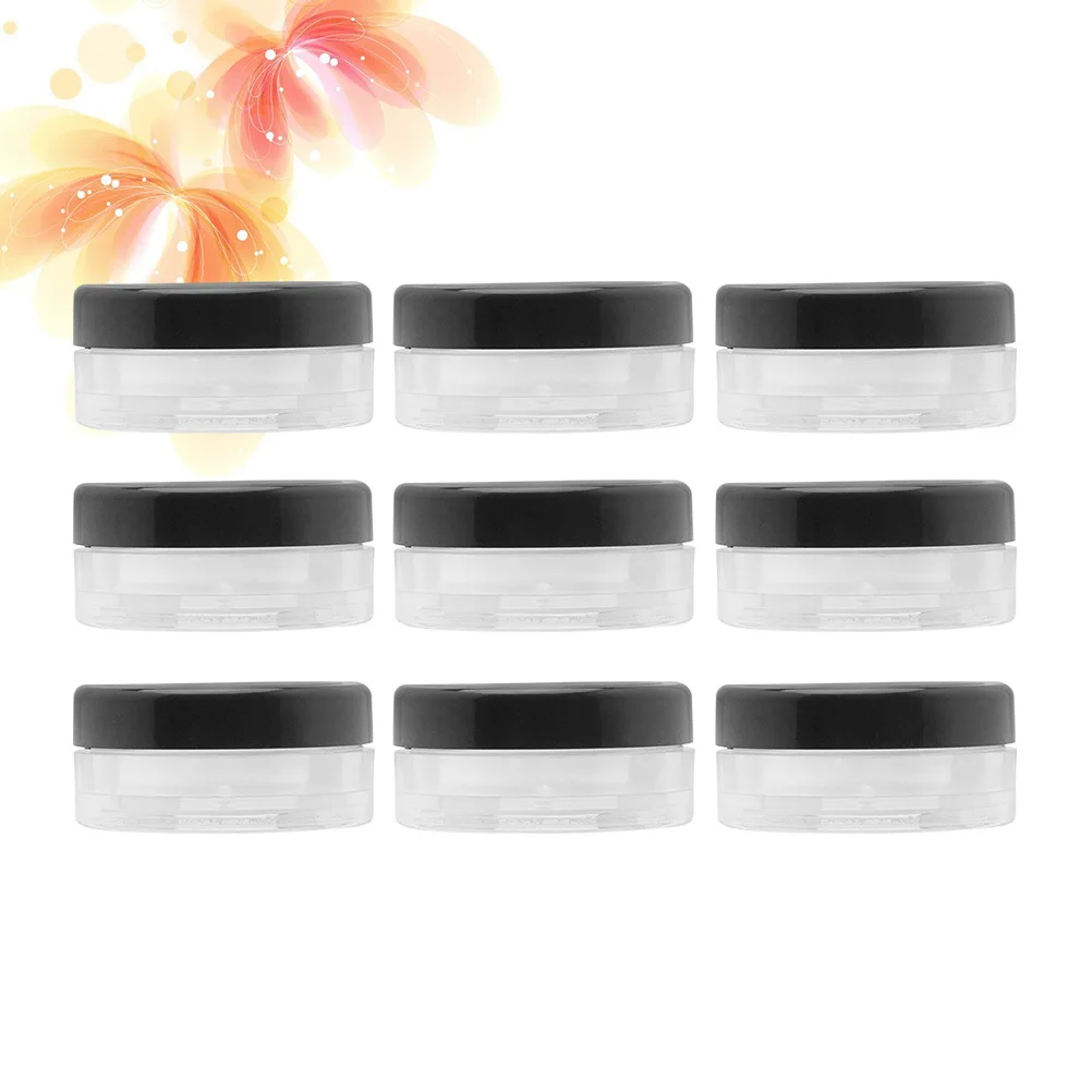 

10pcs 10G Portable Loose Powder Box Empty Compact Case Travel Lightweight Subpackaging Container Refillable Holder