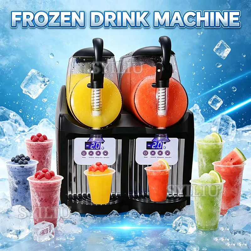 Small Household Sand Ice Shaving Machine Automatic Ice Cream Machine Portable  Children Ice Cream Making Machine