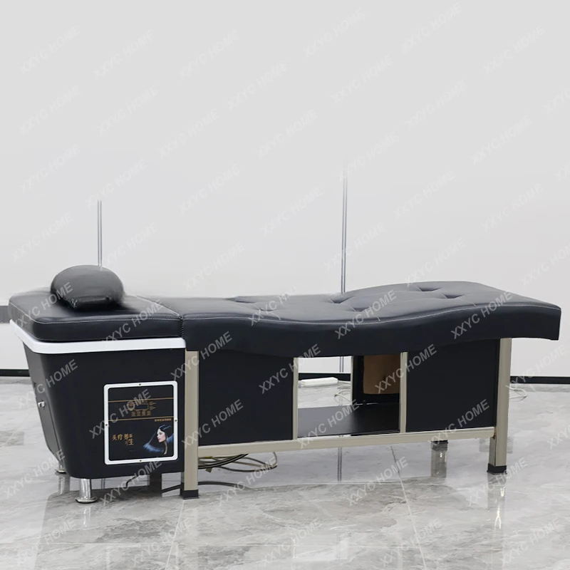 

Shower Head Thai Shampoo Bed Luxury Massage Lighting Hair Washing Bed Fumigation Therapy Cama De Champu Salon Equipment MQ50SC